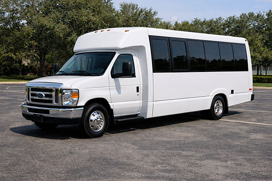 18-passenger minibus rental Hanford TX