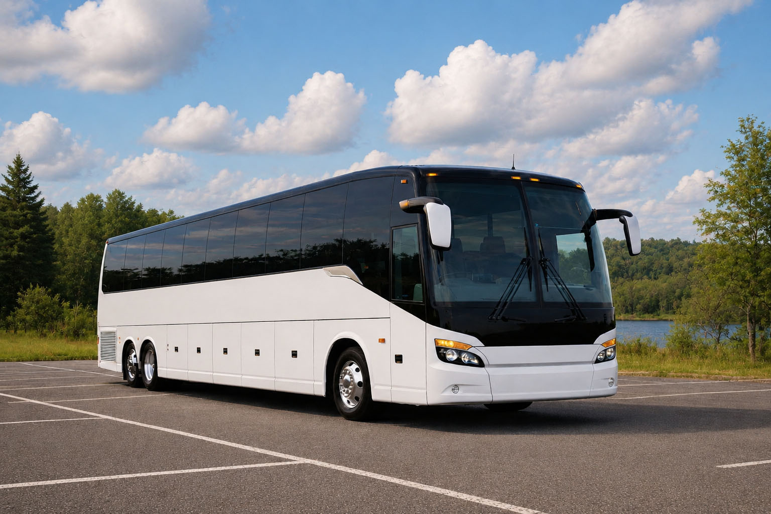 Hanford California Charter Bus Company fleet